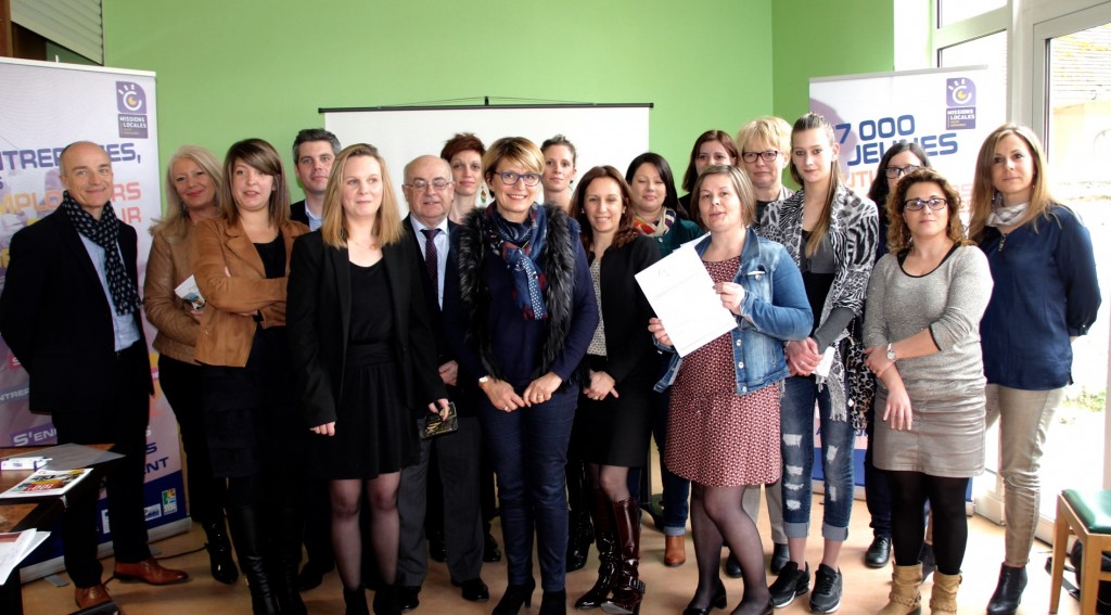 signature du dispositif "Garantie Jeunes" à Vernon