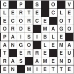 solution mots fléchés numéro 32