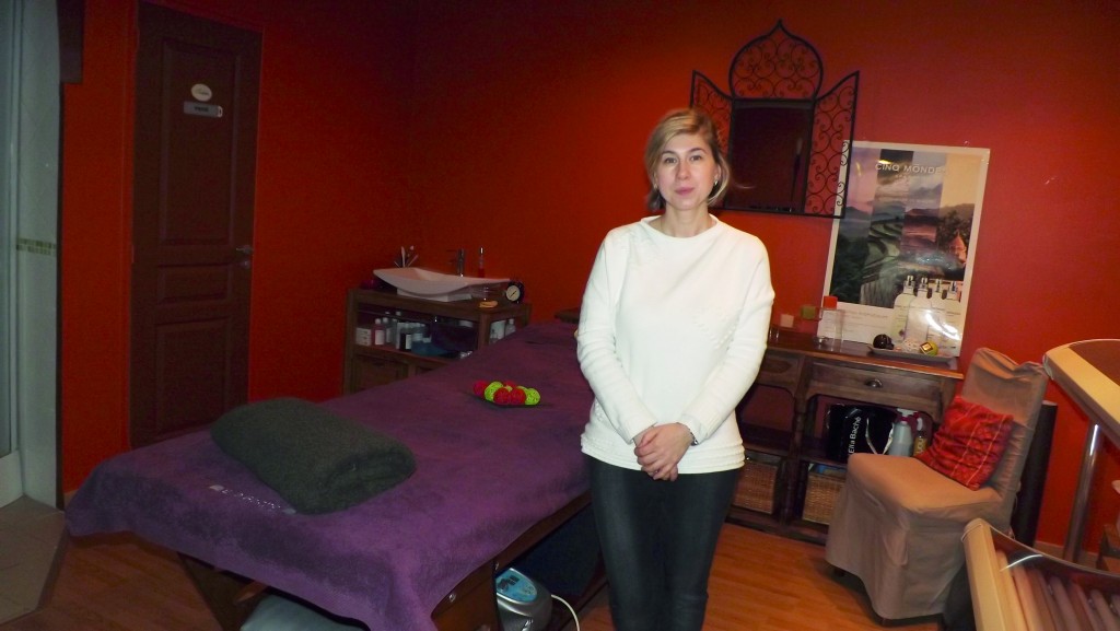 Esthéticienne et championne de tennis de table