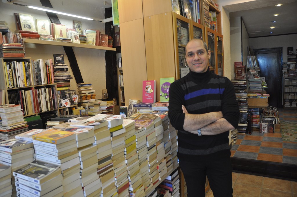 Murat Yormaz pense faire évoluer sa boutique, en créant un coin lecture enfants, et un coin artistique afin que les gens s’approprient le lieu.