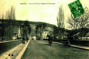 passé | les noms de rues rappellent l'histoire Le pont Clemenceau,  une artère incontournable de Vernon