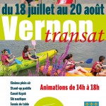 Cinéma plein air, stand-up paddle, canoë-kayak, lecture, concerts rock, tennis de table… Chaque jour, de 14 heures à 18 heures, retrouvez des animations gratuites pour tous à Vernon Transat jusqu’au 20 août !