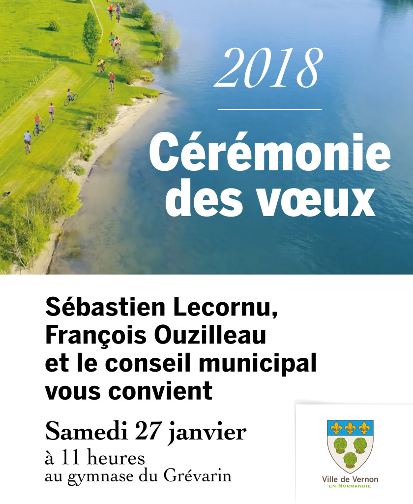 Cérémonie des Voeux 2018 Vernon 