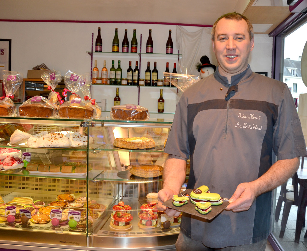Le macaron en V... Une création inédite à retrouver en boutique !