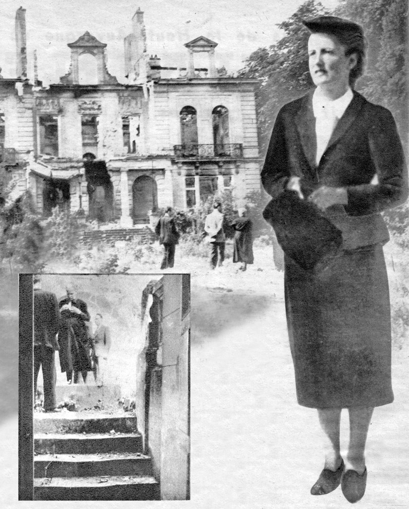 Juin 1940, le château des Pénitents est bombardé. Il ne restera de ce superbe domaine situé à Vernonnet que des ruines envahies par la végétation.