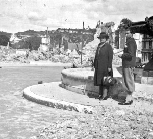Dans les rues de Vernon, une violence architecturale est infligée au regard du promeneur.