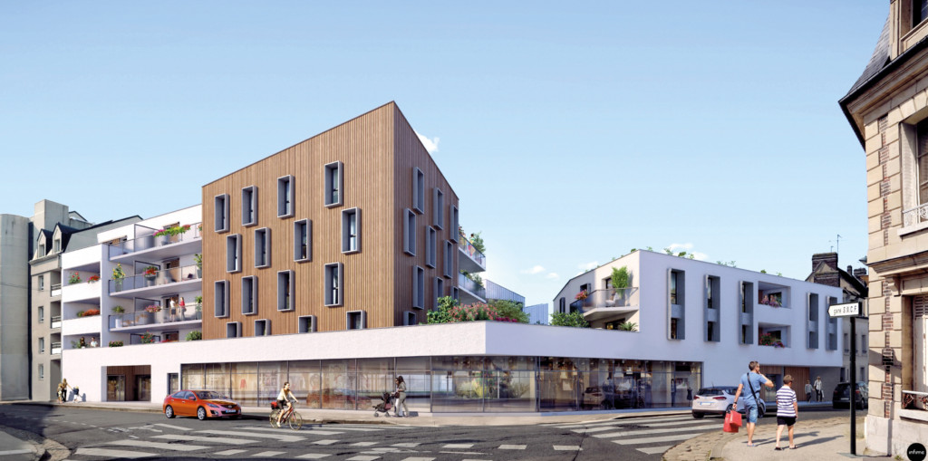 Le centre-ville poursuit sa dynamisation.  Il va y avoir du changement à l’angle des rues Emile Steiner et Ambroise Bully à Vernon, avec la réalisation de logements et  la création d’un espace d’activité tertiaire ou de locaux d’activités.