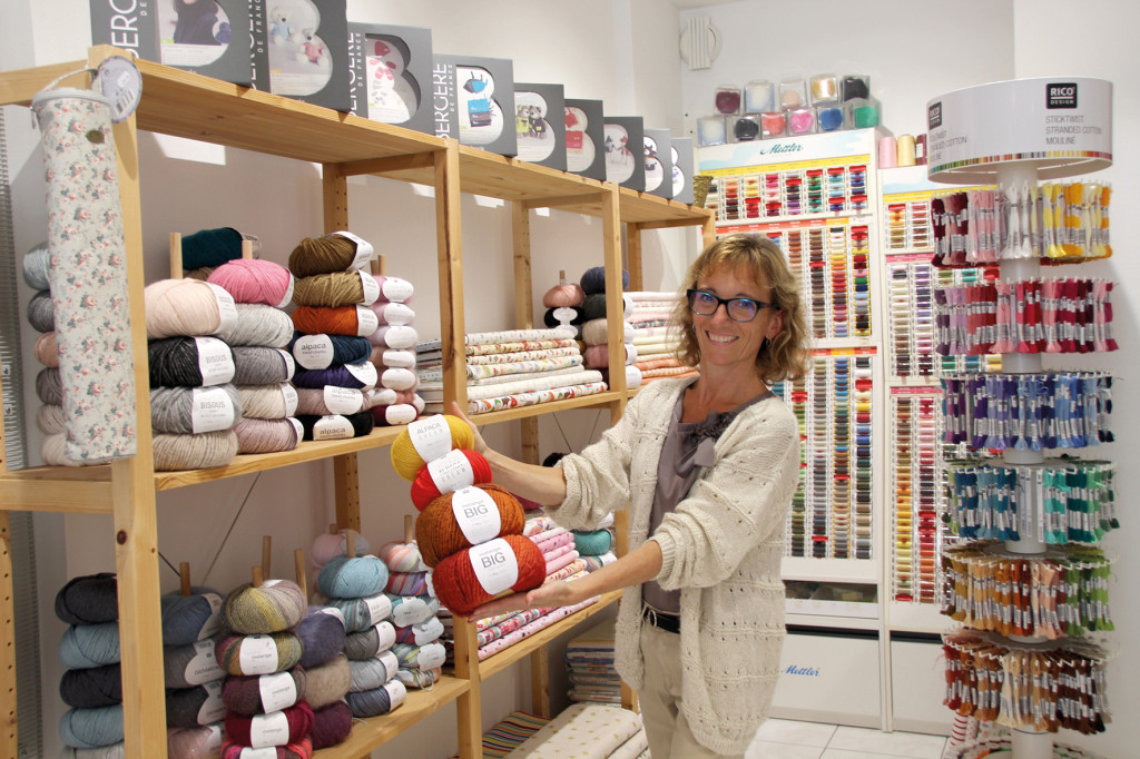 Valérie Le Cleurer est très satisfaite de son installation à Vernon.