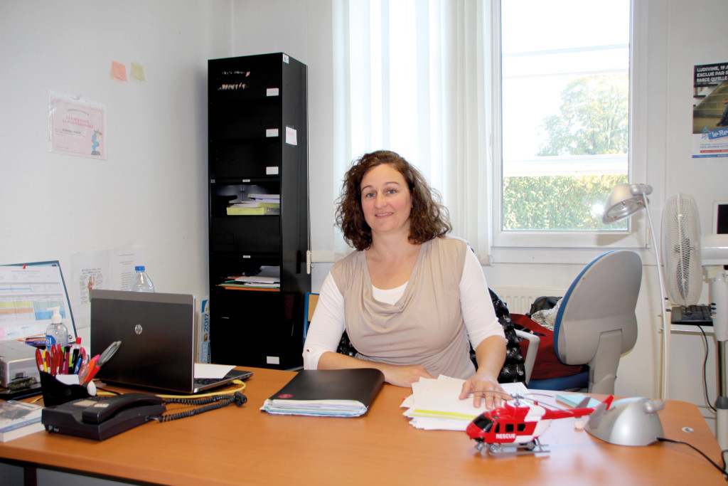 Fabienne Aniorté assistante sociale au commissariat