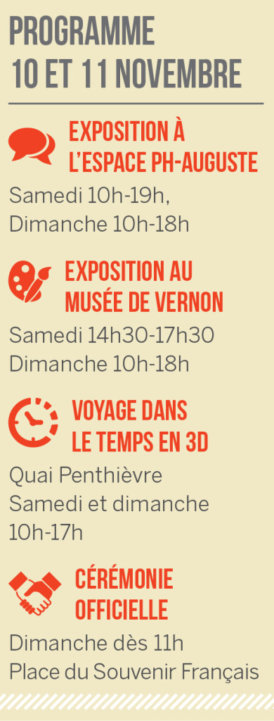 repères dossier centenaire 14 18 Vernon