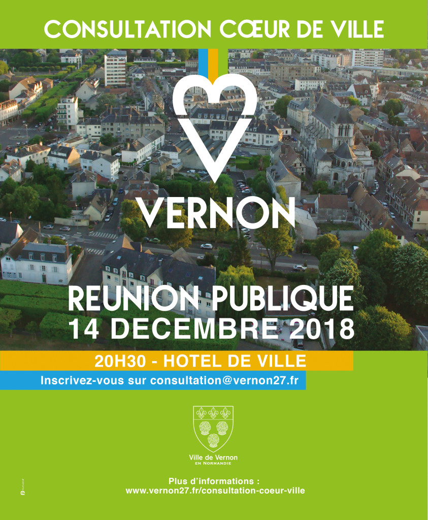 14 décembre Réunion publique à 20h30 Mairie - Salle des Mariages