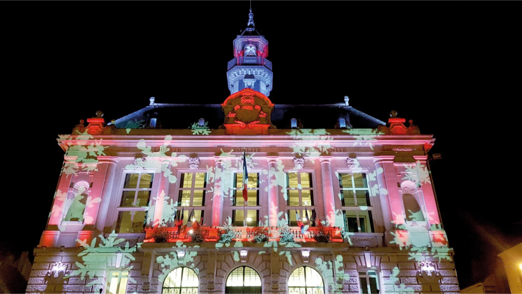 Mairie de Vernon, décoration de Noël 2018