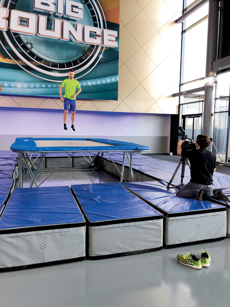 Gymnastique Christopher Lenoury, un acrobate vernonnais en prime-time