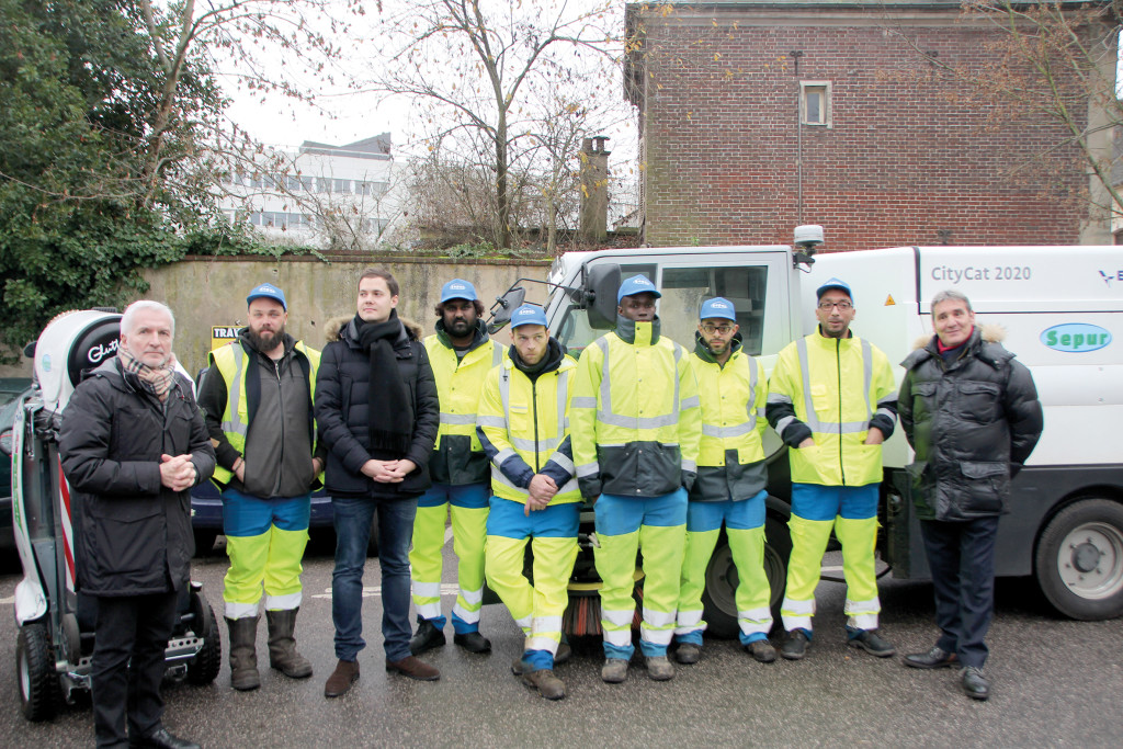 Sepur a recruté 6 Vernonnais et possède 3 véhicules.