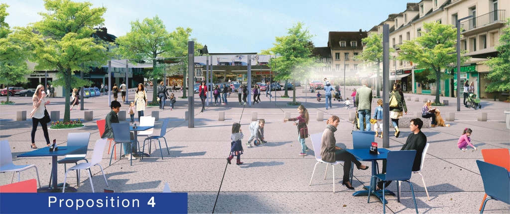 Consultation Cœur de Ville Les Vernonnais choisissent la proposition n° 4 !