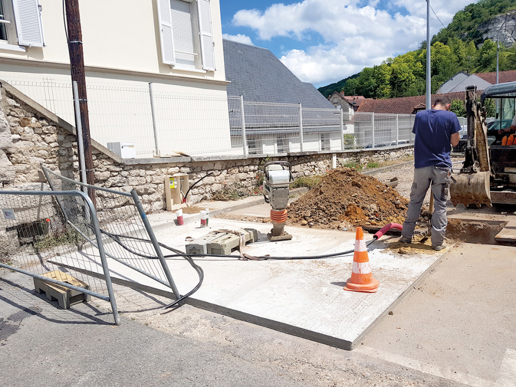 L’installation du distributeur est le fruit d’en engagement pris par Sébastien Lecornu et François Ouzilleau au début du mandat.