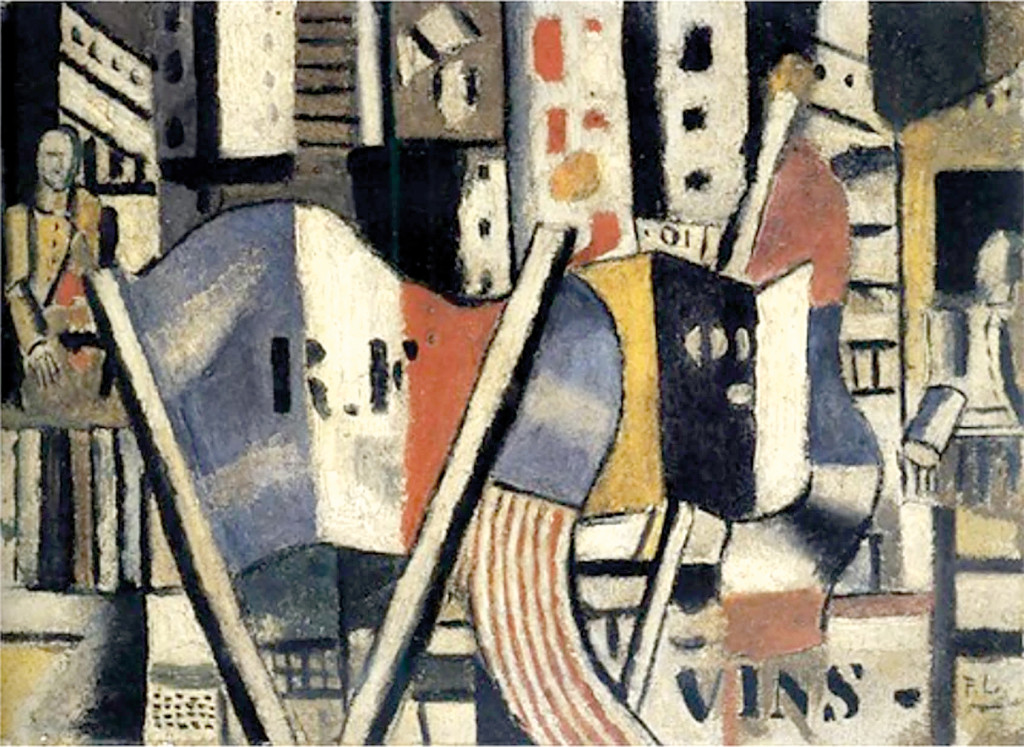 ‘Le 14 juillet 1918 à Vernon’. DR