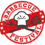timbre tampon barbecue festival vernon