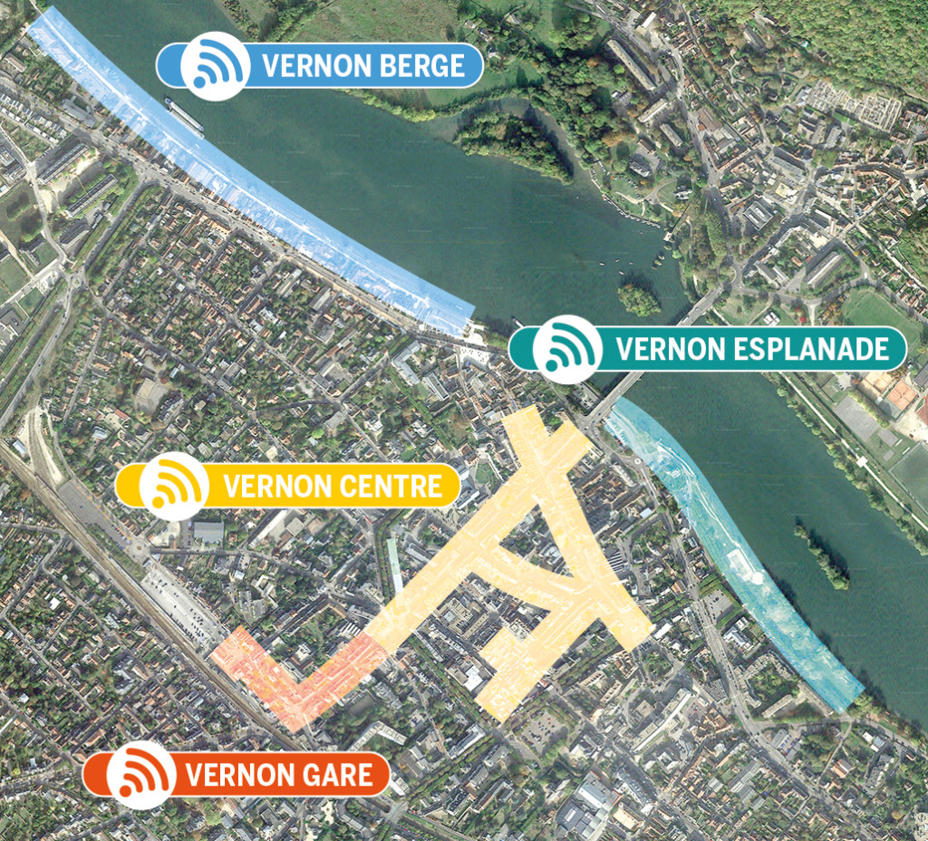 D’ici 2020, 4 zones seront couvertes par le réseau Wi-Fi public accessible à tous et gratuit.