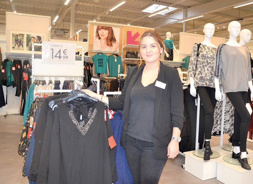 Valérie Jagodinoski, responsable du magasin Gémo « nouvelle génération ».