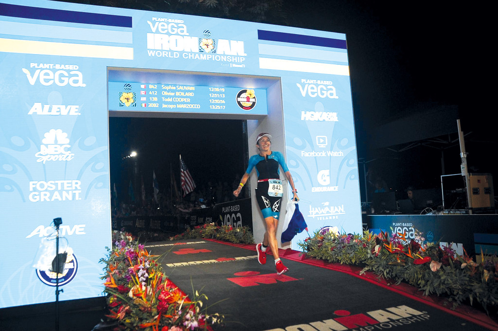 Triathlon longue distance Sophie Sauvain : une dame de fer !