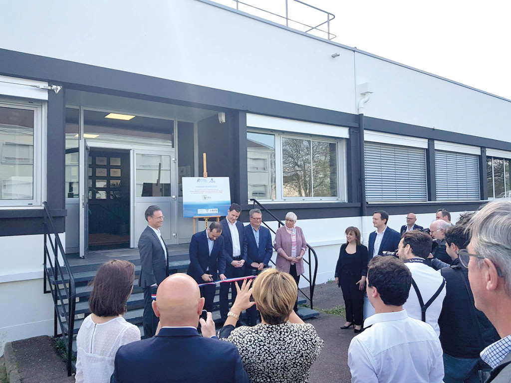 L’inauguration de Kpsul, l’incubateur de start-up créé en partenariat avec la Chambre de Commerce et d’Industrie Portes de Normandie, permet d’attirer les talents de demain sur le Campus de l’Espace.