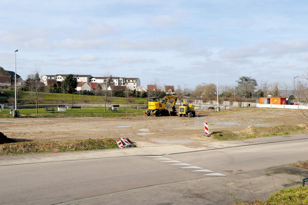 Quartier des Boutardes Un parking et une aire de jeu au Vallon Saint-Michel