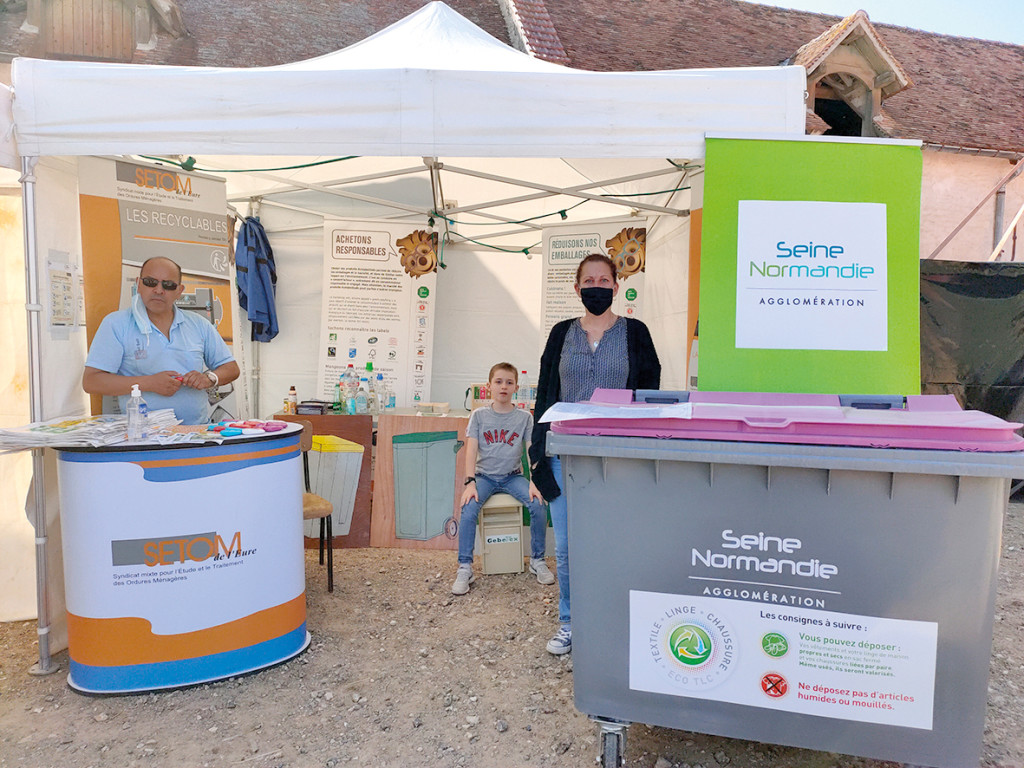 SNA stand déchets Rock in the Barn 11