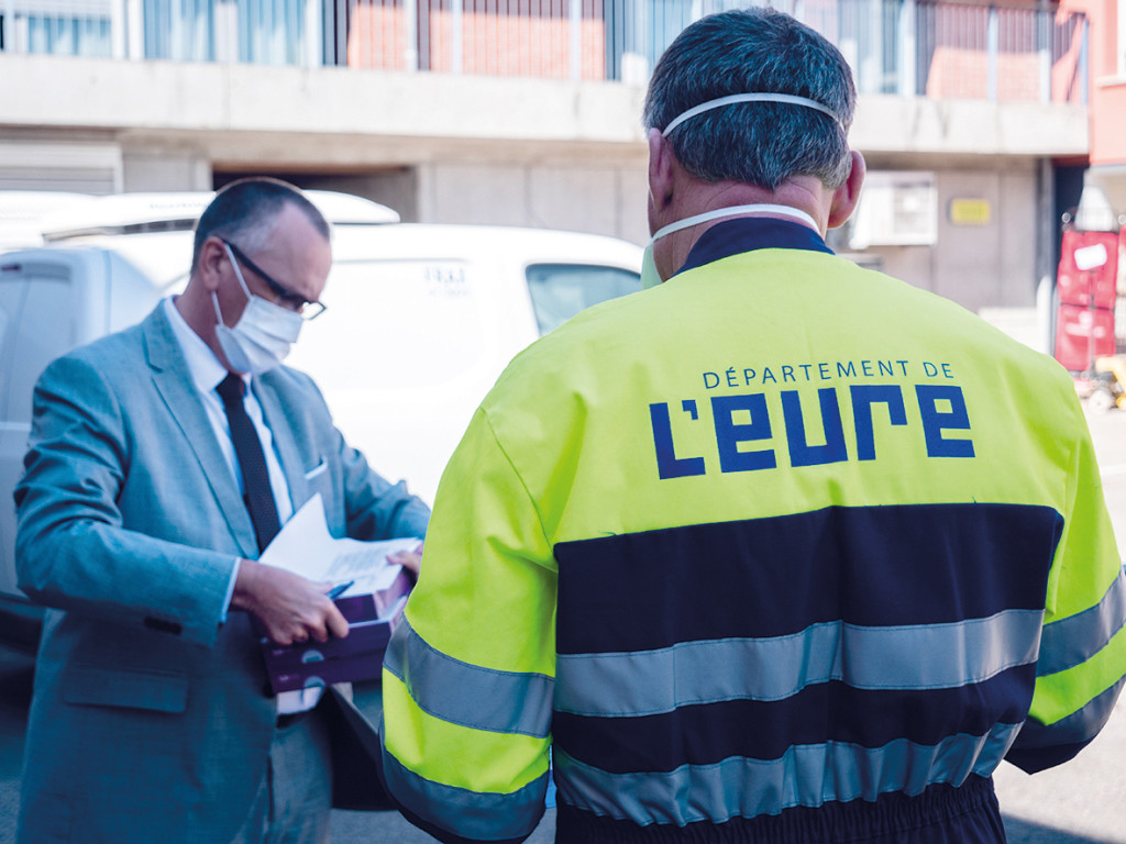 Département de l_Eure CD27 Continuité des Missions Reconfinement