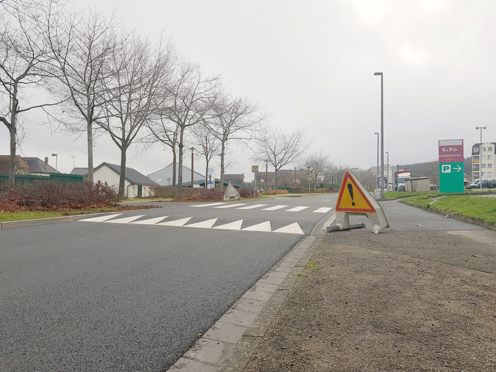 Infotravaux Rénovation Boulevard Azémia Blanchères Valmeux Ecorpim Marché sécurité