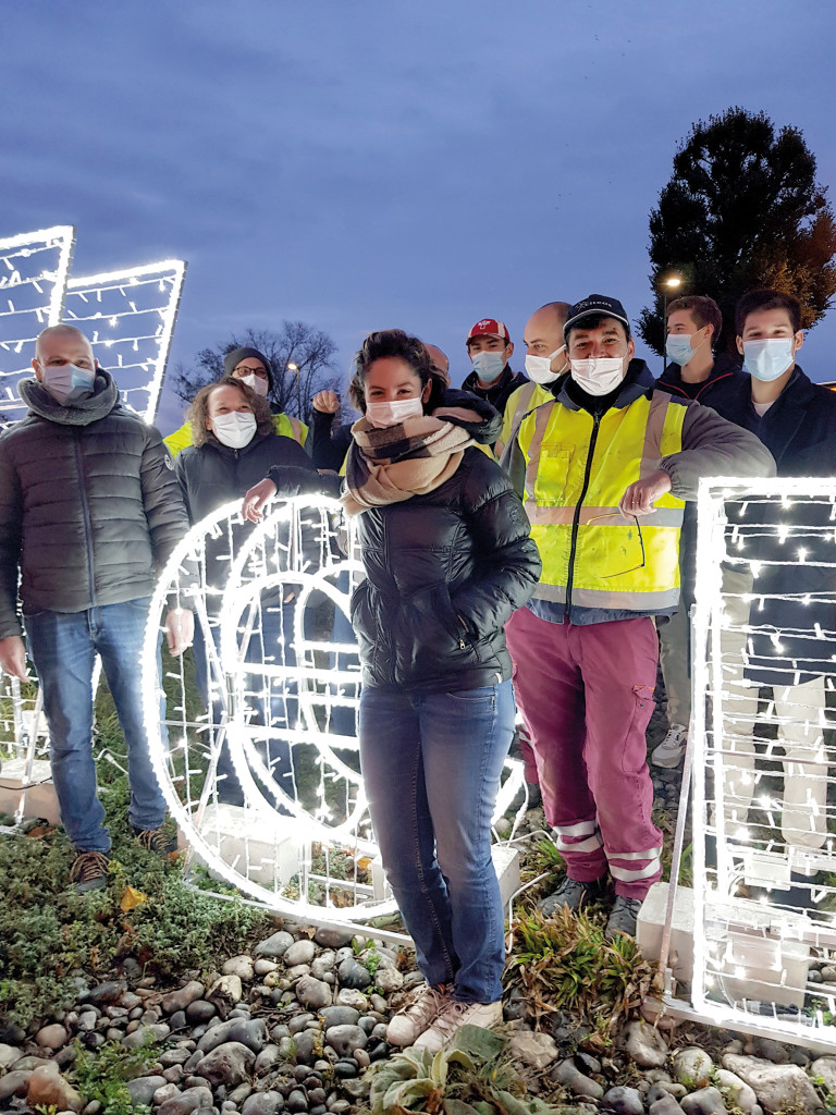 La Rencontre Fleur Cauchois Citeos Illuminations de Noël