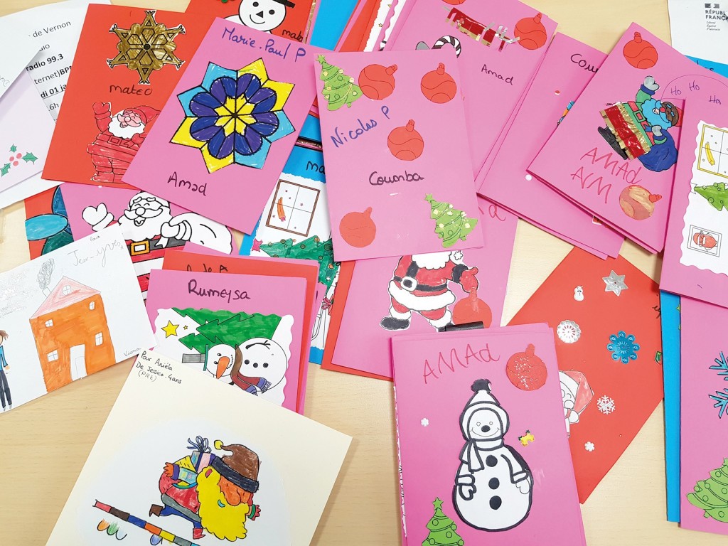 Carte de Voeux Seniors Jeunes Résidences Autonomie Centres Sociaux Intergénérationnel