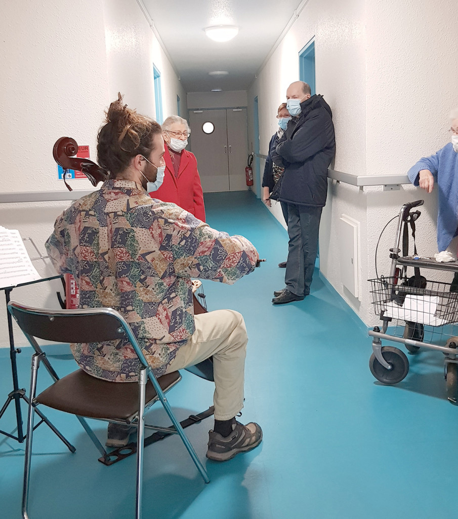 Culture Concert Violoncelle Résidence Autonomie Bully