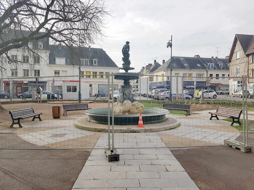 Infotravaux Fontaine Place Barette