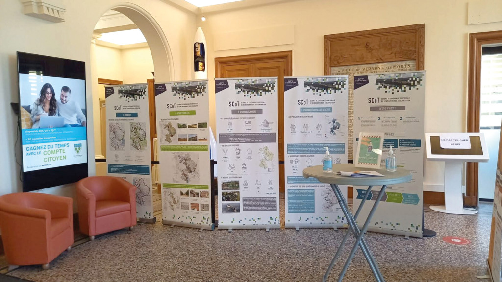 SNA SCOT Exposition Hôtel de Ville Mairie Vernon Territoire