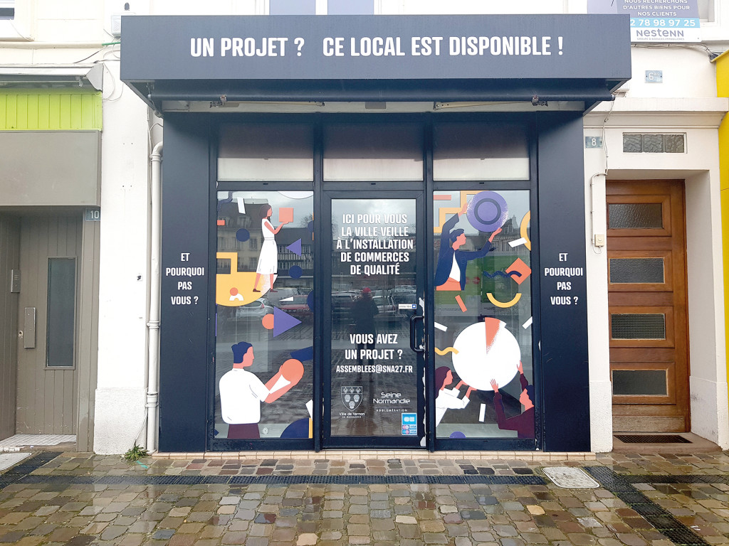 Annonce Lauréat Appel d_Offres 8 place de Gaulle Commerce