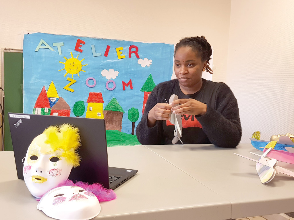 Billet centres sociaux ateliers parents enfants visioconférence zoom Pénitents