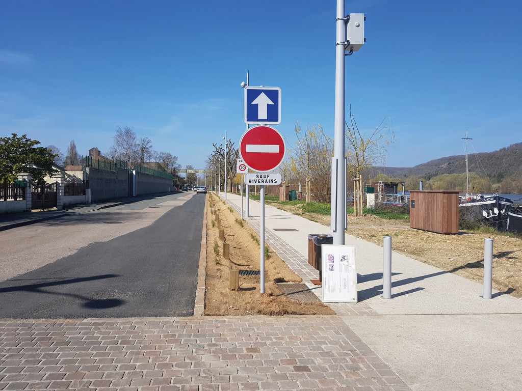 Infotravaux Quai Came¦üre¦ü Bornes Escamotables Riverains