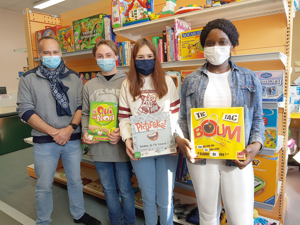 Lyce¦üe professionnel Georges Dume¦üzil Collectes Solidaires Enfants Malades Animaux CAP