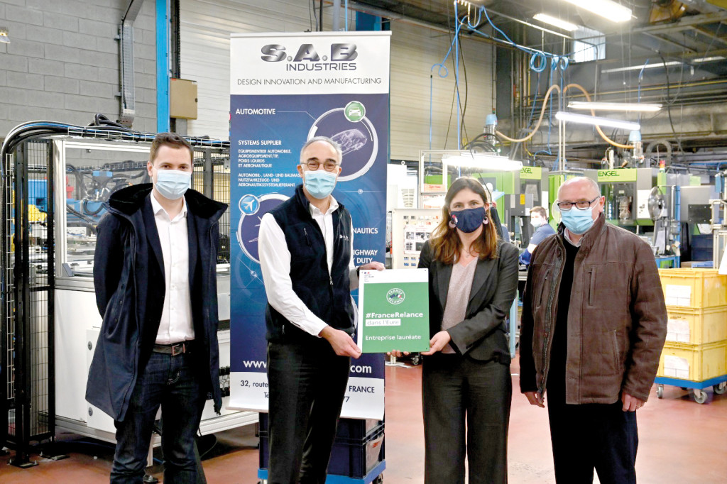 SNA Viste S.A.B Industries Gasny France Relance Développement économique