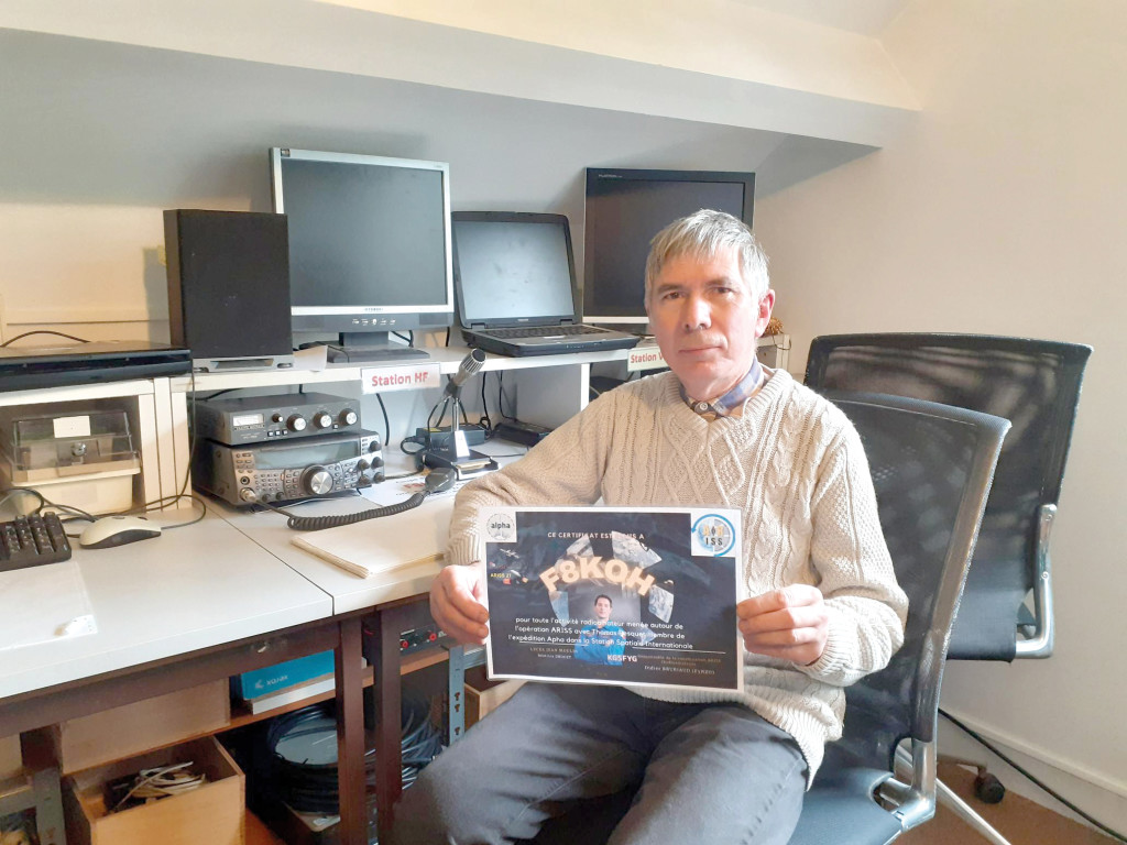 Associations Radio Club de Vernon Contact Thomas Pesquet ARISS ISS Radio-Amateur Espace