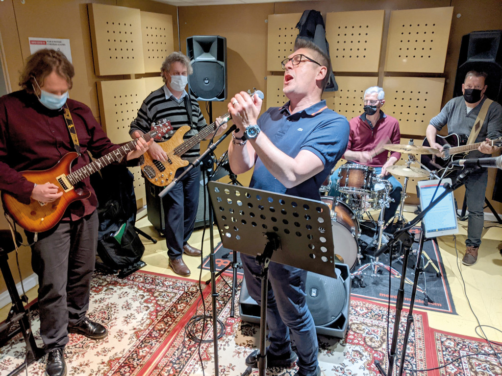 Culture Réouverture Studio de Vernon Musique Enregistrement Répétitions Les Potos