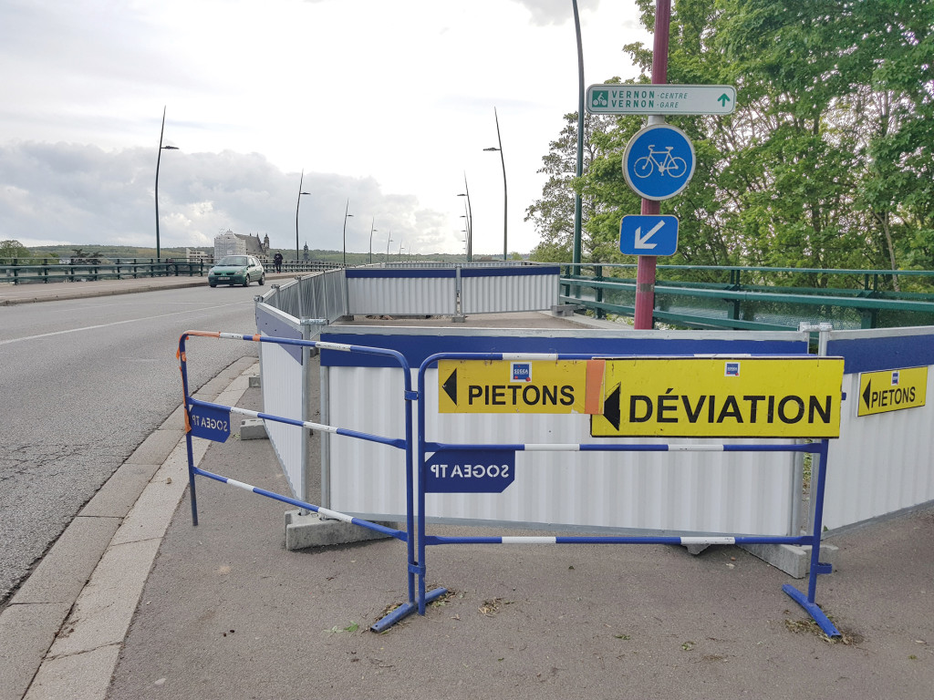 Infotravaux Pont Clemenceau Chantier eau potable