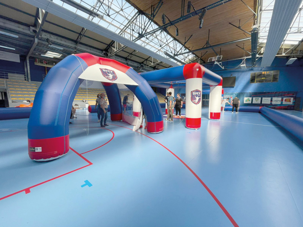 Sports Handball SMV Caravane Handball_Eure Structure gonflable