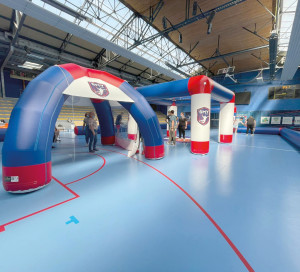 Sports Handball SMV Caravane Handball_Eure Structure gonflable