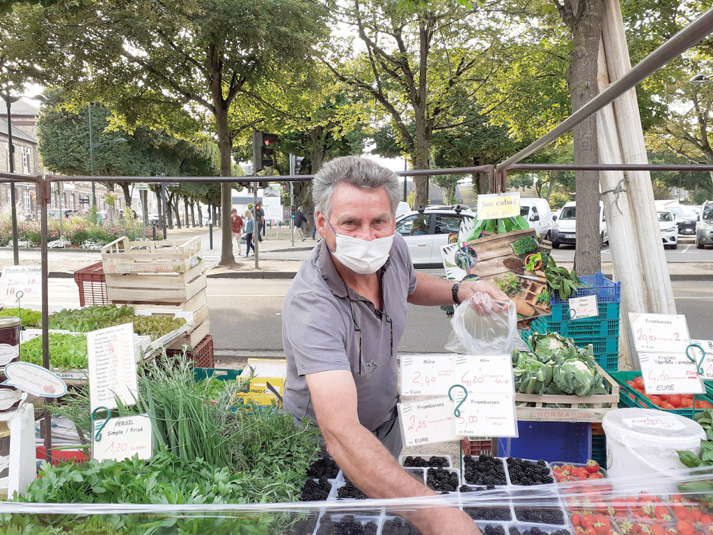 Le Choix de la Rédac Marché EARL des Sables Raynald Lemarchand Maraîcher Légumes