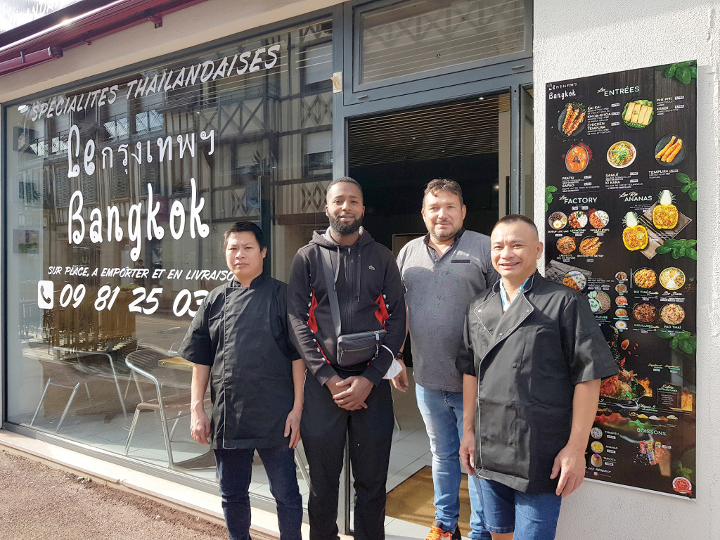 Ouverture Restaurant Thaïlandais Le Bangkok Rue Sainte-Geneviève Commerces