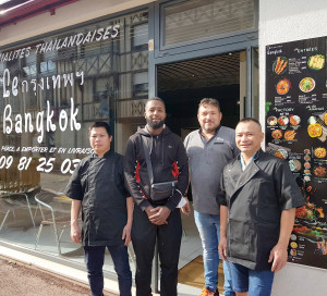 Ouverture Restaurant Thaïlandais Le Bangkok Rue Sainte-Geneviève Commerces