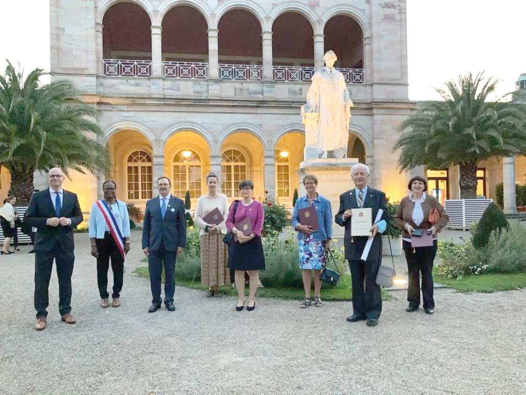 60 ans jumelage Vernon Massa Bad Kissingen Léocadie Zinsou