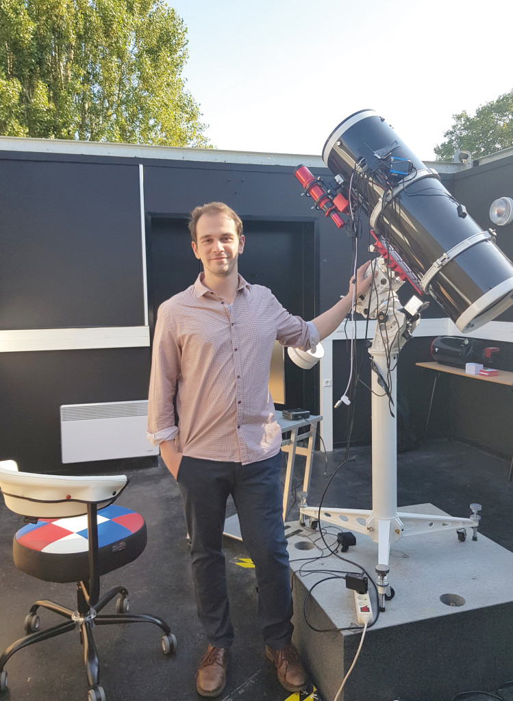 La Rencontre Thomas Nicolazo Astrophysicien Observatoire de Vernon Campus de l_Espace Gaël Musquet